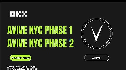 #Avive KYC Phase 1 & 2 Complete Guide 🟢✅