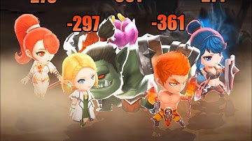 HeroCry Saga android game first look gameplay español