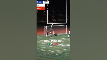 Unreal Double Save ⚽️🧤🚫🚫