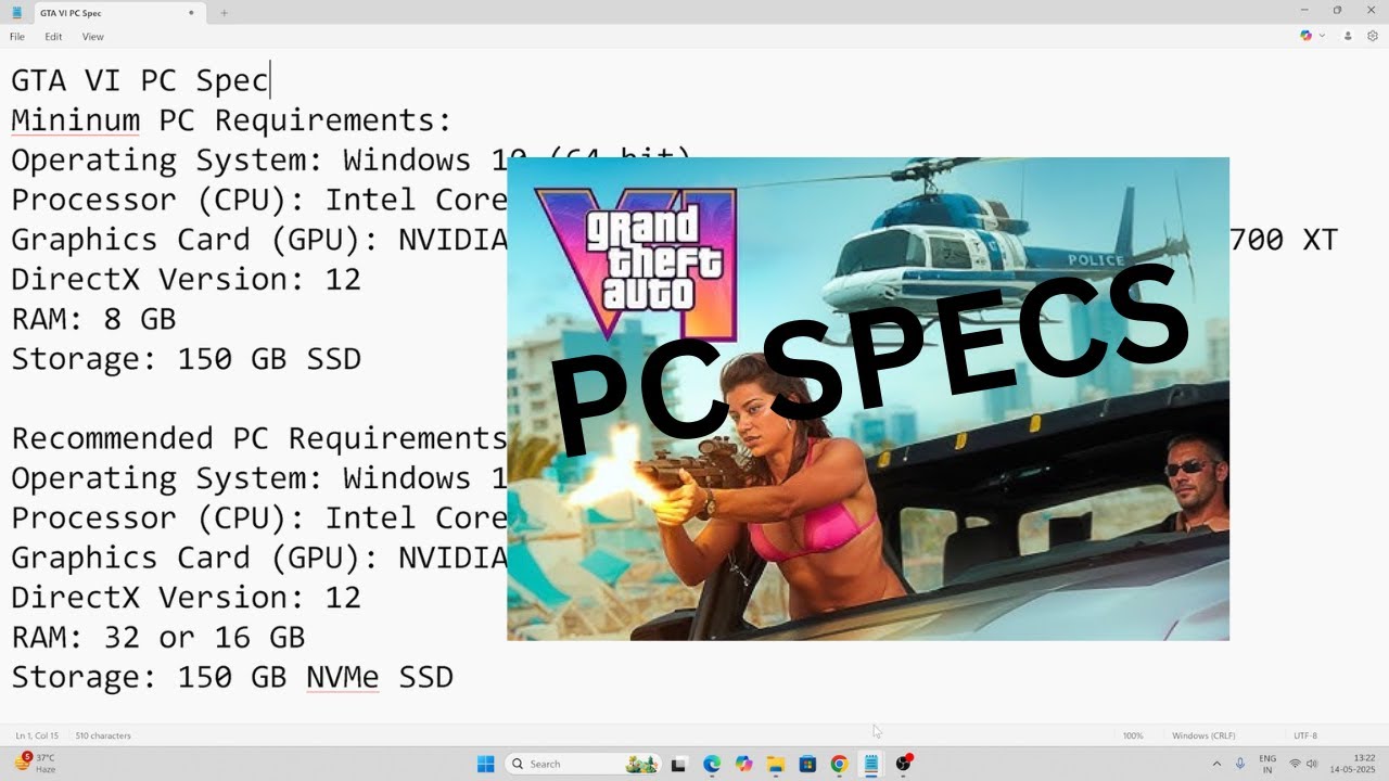 GTA 6 PC Revealed Can Your PC Run It YouTube 