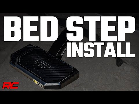 Retractable Bed Step | Manual Pull | Ford F-250/F-350 Super Duty (17-22) video