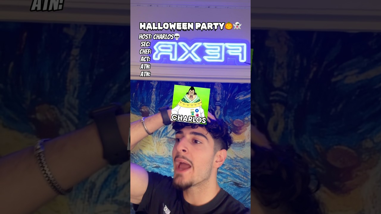 AIN’T NO PARTY LIKE A CHARLOS PARTY💀😭 