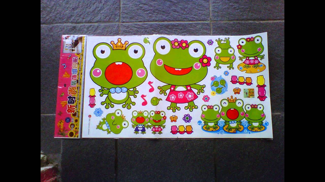 Stiker Wallpaper Keroppipengharum Ruangan Keroppihelm Keroppi