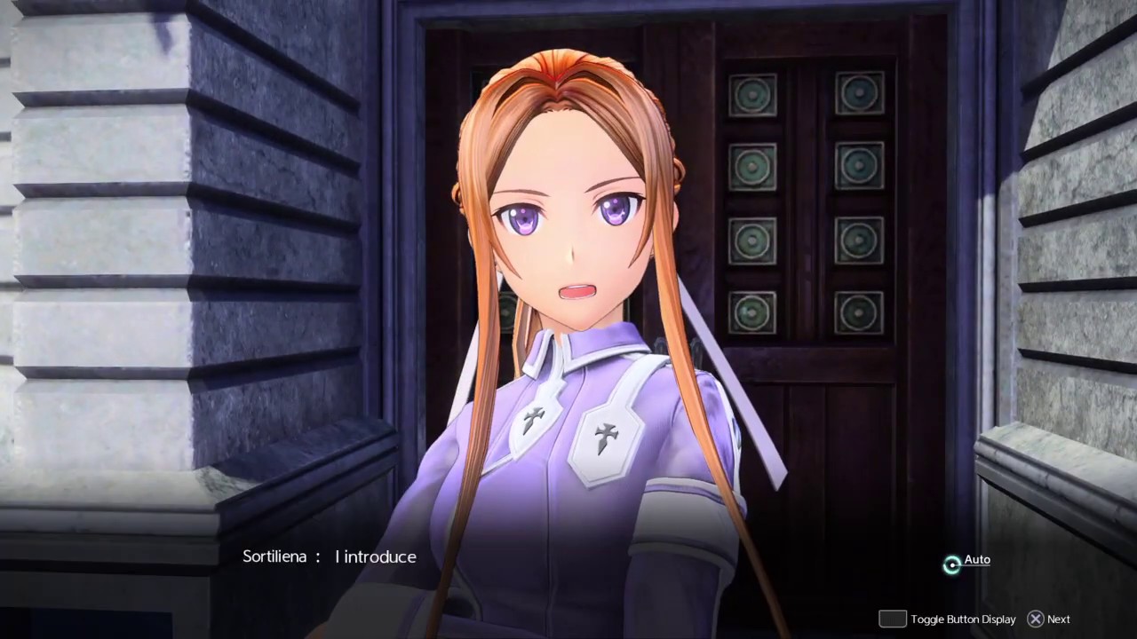 SWORD ART ONLINE Alicization Lycoris Meeting Sortiliena