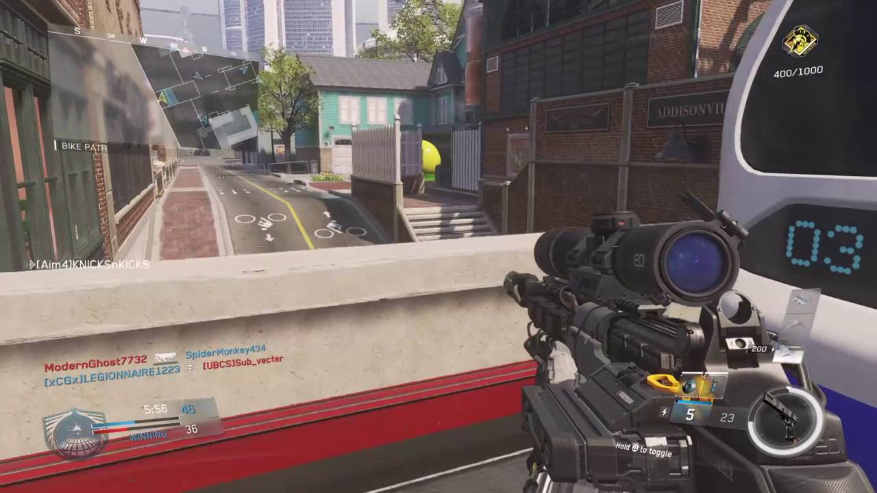 EBR-800 (Sniper/Assault Rifle Hybrid) Call of Duty®: Infinite Warfare Beta