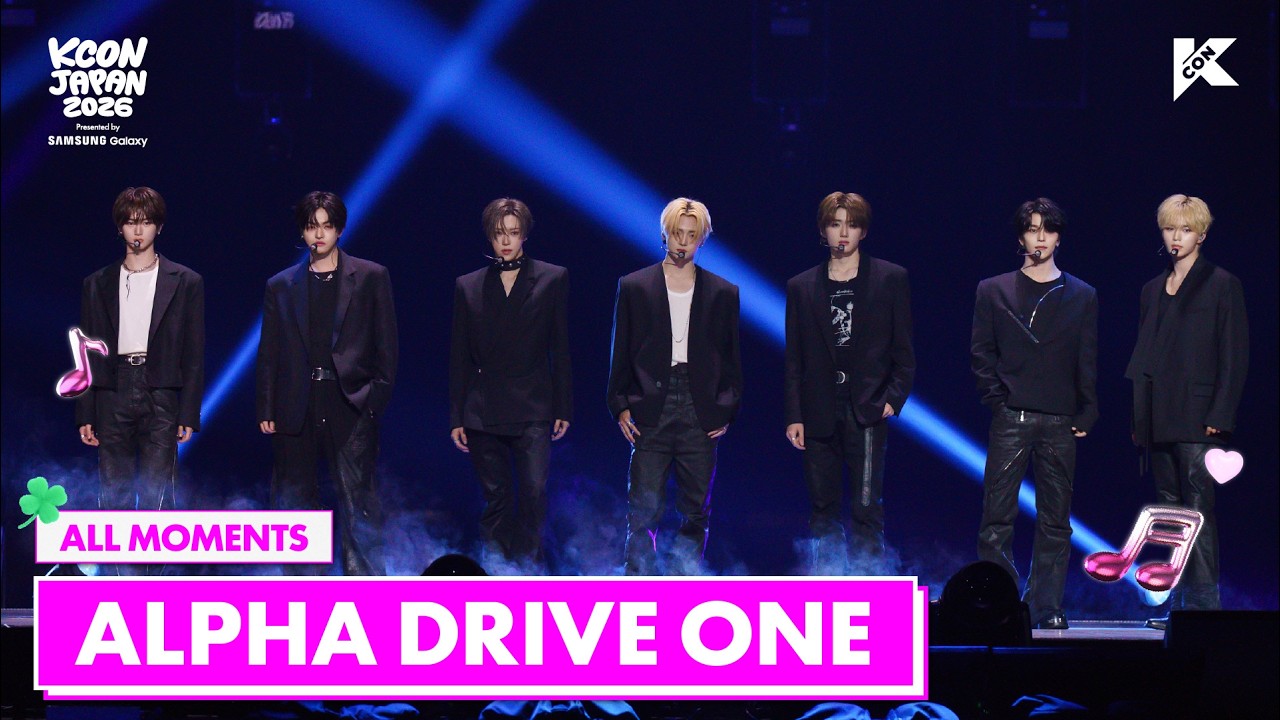 ALPHA DRIVE ONE ALL MOMENTS 🎁🍀 | KCON JAPAN 2026 - YouTube