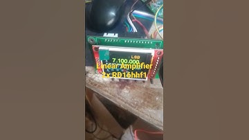 RD16HHF1 Linear Amplifier for Bitx