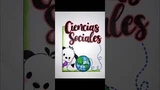 Carátulas de Ciencias Naturales - Ciencias Sociales ✨✨ #carátulas #portadas #shortsvideo #creative