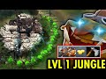 100% He jungle Techies on Ancient Camps Epic Sh*t Level 1 Techies Jungle Gold Hack Mind Blowing