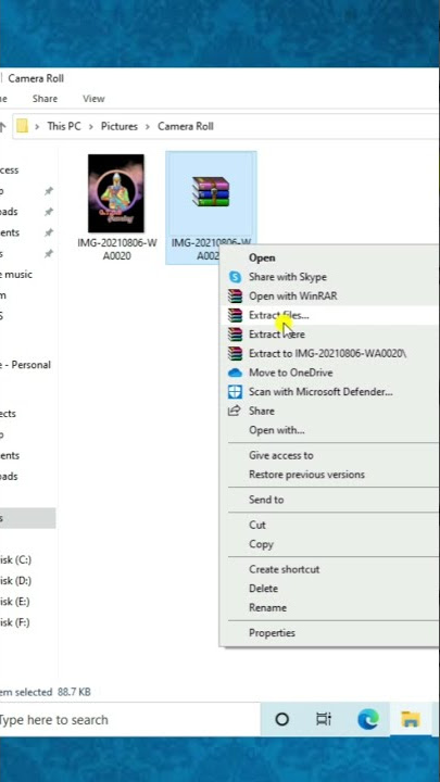 How to Convert ZIP File to Normal File | #convert #change #file #normal #zip #unzip