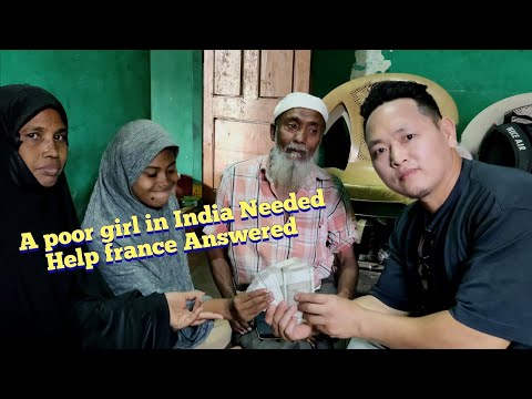 Kindness Across the World – France Helps a Poor Girl in India  .