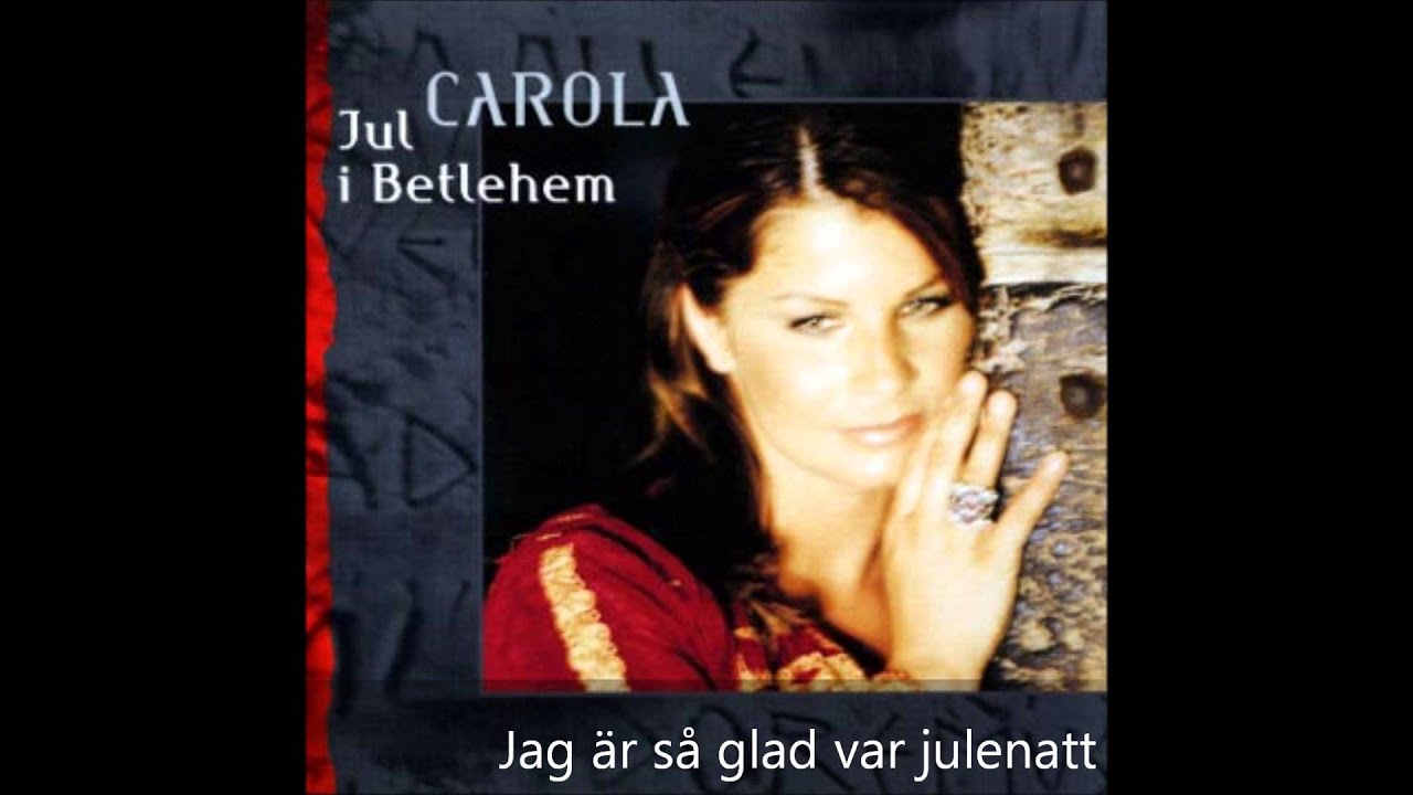jag är så glad var julenatt jag är så glad var julenatt