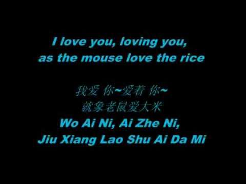 The Mouse All Loves The Rice老鼠爱大米(English and Mandarin Ver) With Lyrics