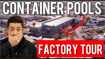 Rare Tour Inside Container Pool Factory | Pt. 2