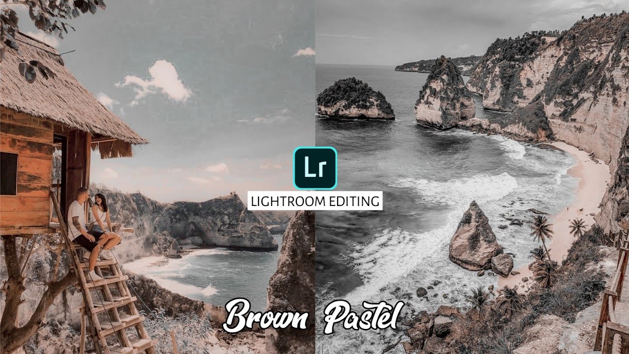 Cara edit foto filter Brown Pastel di Lightroom Mobile ...