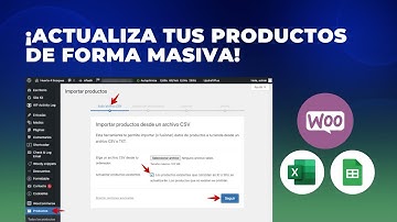 ✅Importa o Edita Productos de forma masiva en WooCommerce en 5 MINUTOS  [ Tutorial ]
