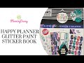 Happy Planner Glitter Paint Sticker Book