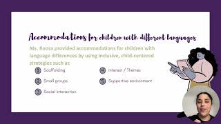 ECH 540 Week 2: Case Study Video about Language and Vocabulary