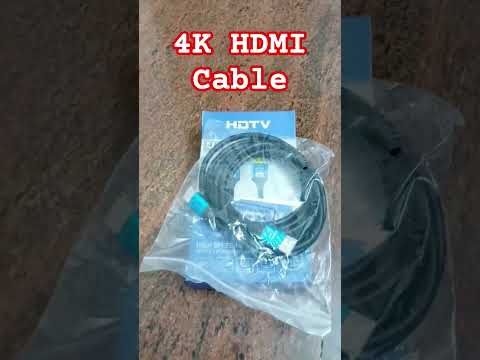 Unboxing 4K HDMI Cable! #unboxing #hdmi #4k #live #livestream #technology