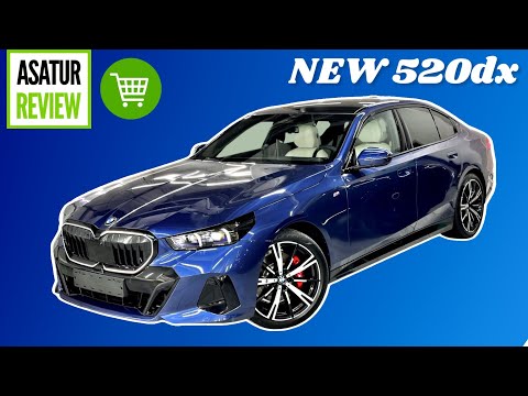 Видео: Обзор НОВИНКИ BMW 520dx G60 M-Sport / БМВ 520д Г60 М-Спорт Синий Фитоник / Veganza Белый Дым 2024