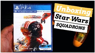 *Unboxing Star Wars Squadrons PS4*