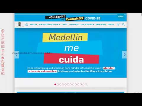 ?Medellin me Cuida -  Como llenar formulario para Combatir Coronavirus Medellín 2020