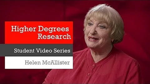 Research Student Spotlight - Helen McAllister