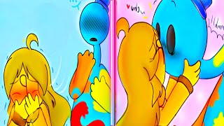 Doey Doughman X Player Kiss Or Love? Poppy Playtime Chapter 4 Comic Dub