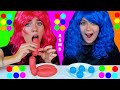 ASMR FOOD OF THE SAME COLORS CHALLENGE by LiLiBu