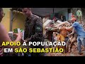 Apoio à População em São Sebastião-SP