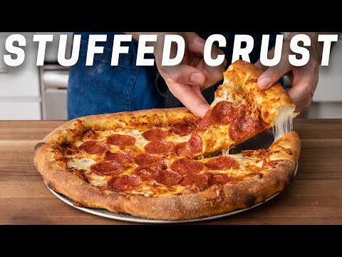 Stuffed Crust Pizza Recipe (The 90s called and I answered)
