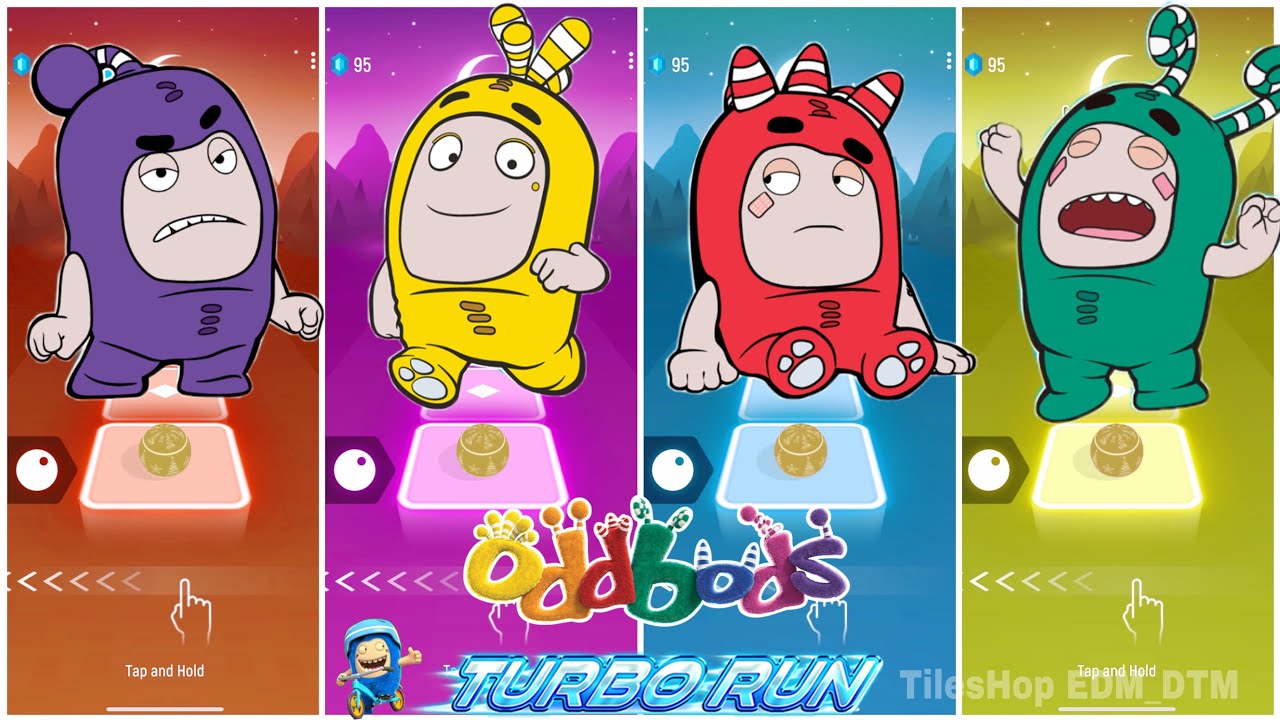 Oddbods Jeff 🆚 Oddbods Bubbles 🆚 Oddbods Fuse 🆚 Oddbods Zee 🎶 Who Will Win?