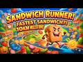 Sandwich Runner 🥪🏃‍♂️ - Gameplay Walkthrough - All Levels NEW GAME (IOS, Android)