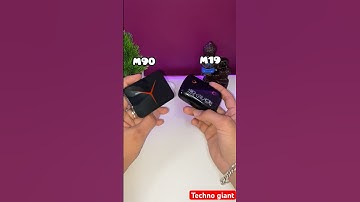 M90 vs m19 tws #reels #m90 #m19 #m10 #tws #shorts #gaming #music #headphones #viral #tech #viral