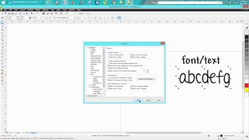 Corel Draw Tips & Tricks Fonts or Text part 2