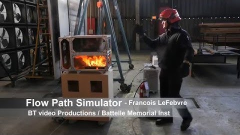 Fire Dynamics Exercise in a Flow Path Simulator (2016)