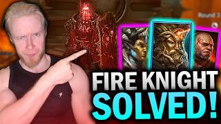 BEST TIPS and CHAMPS TO MAKE FIRE KNIGHT EASY! (Normal + Hard) - Raid Shadow Legends