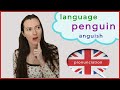 language, anguish, penguin | English Pronunciation