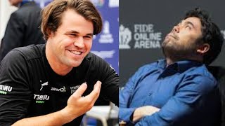 Carlsen Stopped The Clock When Nakamura Couldn't Win With Queen