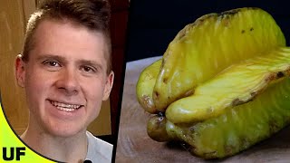 Star Fruit Taste Test | How to Eat a Starfruit | Unusual Foods