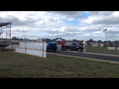 Angry eye's 04 Neon SRT-4 Vs Ford F-150 eco boost!