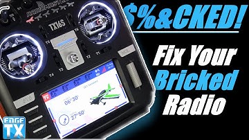 BRICK your EdgeTX radio? I got you...let