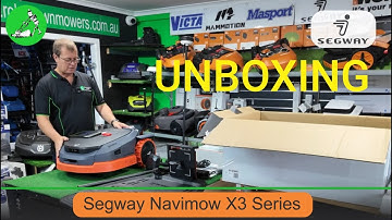 Segway Navimow X3 Series Unboxing