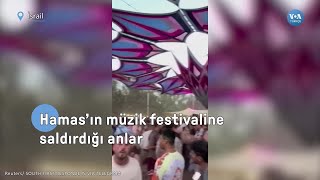 Hamas’ın müzik festivaline saldırdığı anlar| VOA Türkçe Resimi