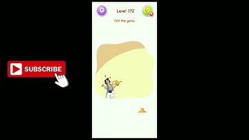 Brain Test: Nurse Story Puzzle Level 172 Call the genie
