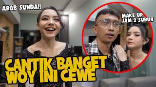 BANGUNIN CEWE INI JAM 2 PAGI, SURUH MAKE UP‼️ MAU NGAPAIN?? TAPI KO MALAH BEGINI, CANTIK BANGET