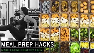 MEAL PREP HACKS / How To Meal Prep // Rachel Aust