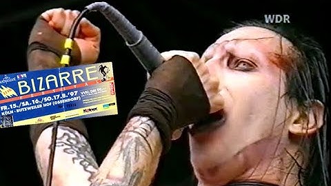 Marilyn Manson - Köln 16.08.1997 "Bizarre Festival" (TV)