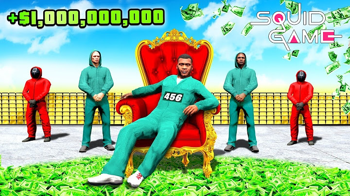 Franklin Play Squid Games And Become Billionaire In GTA 5