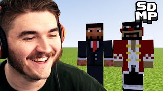 Schlatt &amp; CaptainSparklez Talk about retirement on The SDMP Minecraft